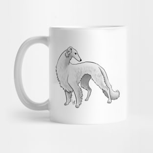 Dog - Borzoi - White Mug